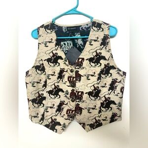 Western Tapestry Vest